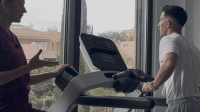 Runner treadmill gait analysis in Paphos Cyprus